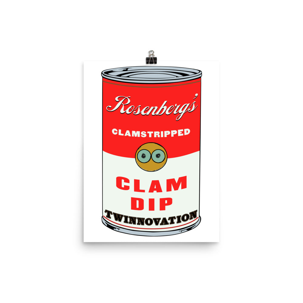Rosenberg's Clam Dip Poster